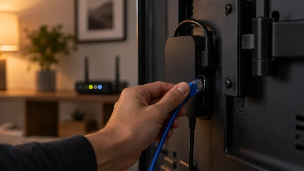 Fixing IPTV that keeps buffering on a living room television