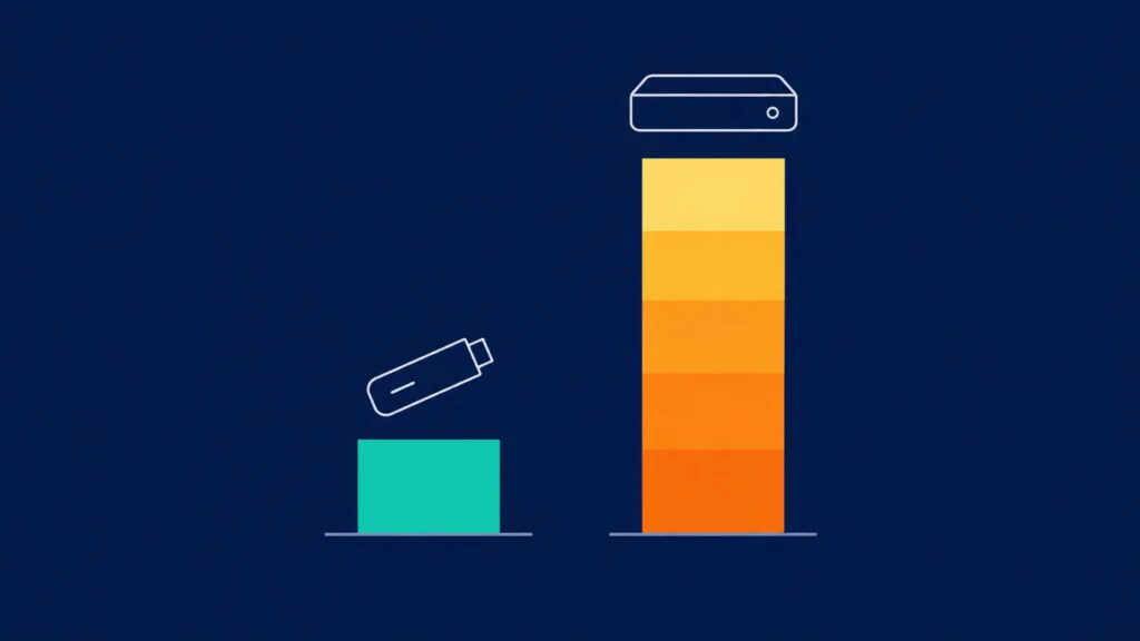 IPTV vs cable TV cost comparison in a modern living room